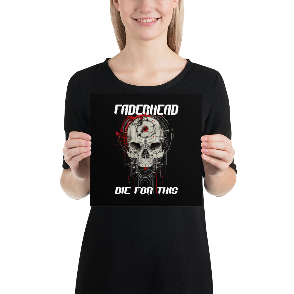 DIE FOR THIS SKULL Artprint & Poster