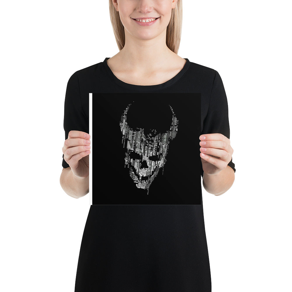 SOULS BURNED BLACK Artprint & Poster