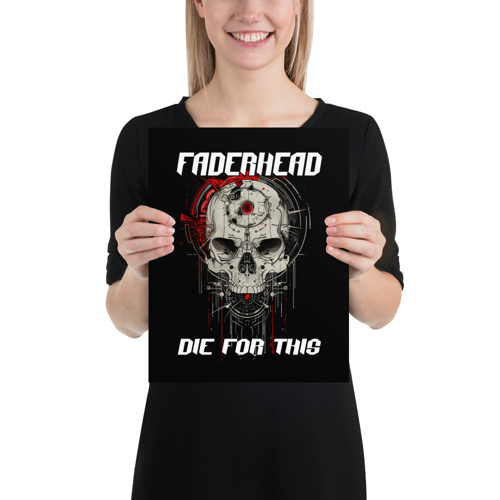 DIE FOR THIS SKULL Artprint & Poster