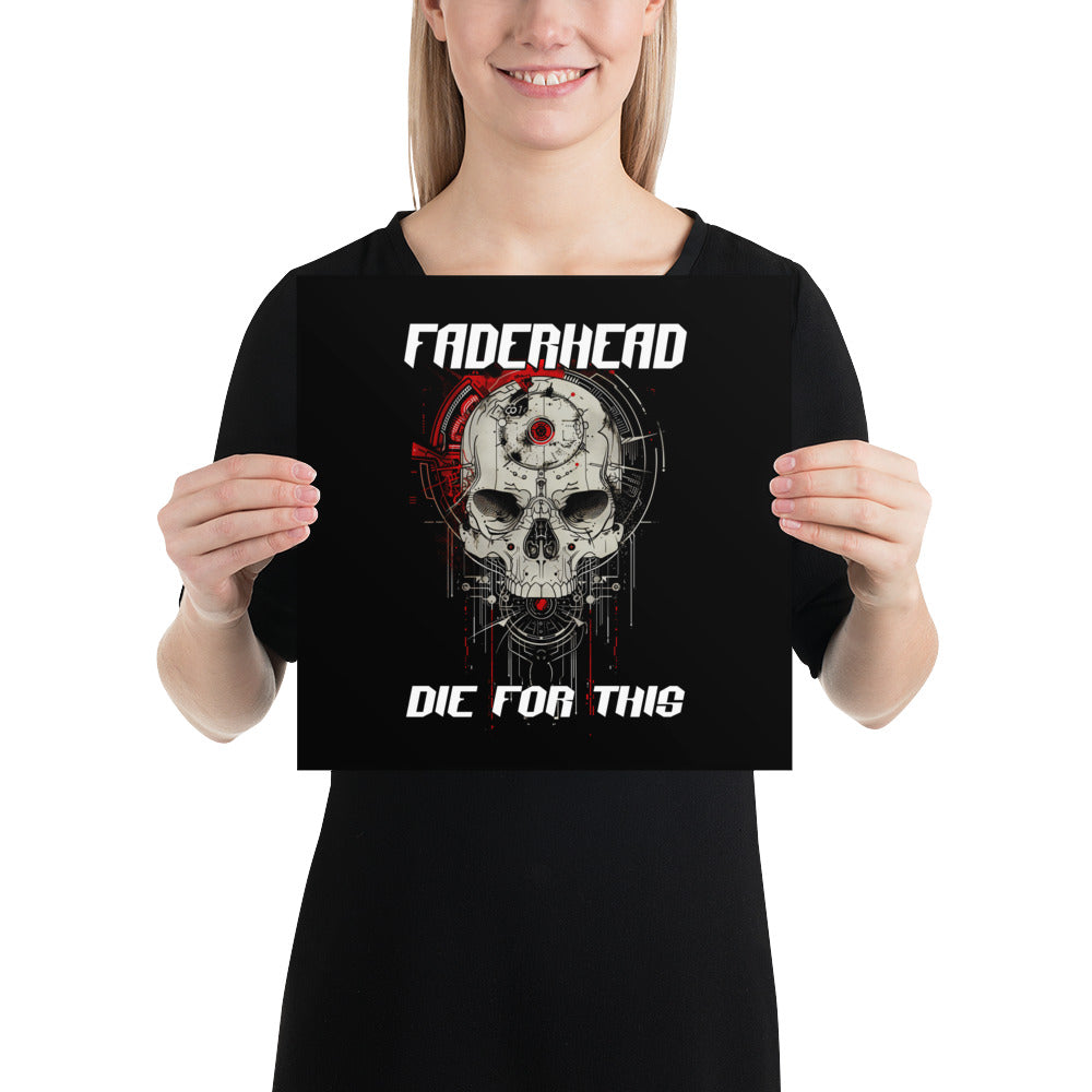 DIE FOR THIS SKULL Artprint & Poster