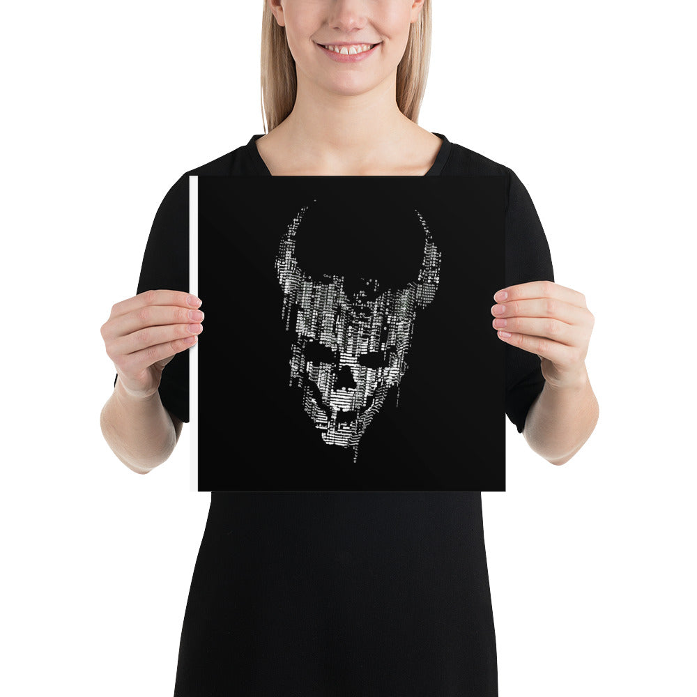 SOULS BURNED BLACK Artprint & Poster