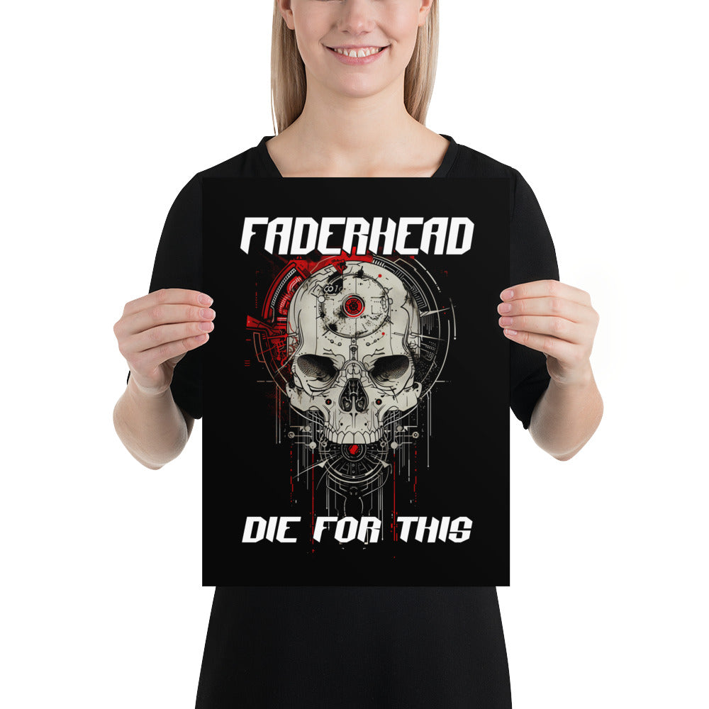DIE FOR THIS SKULL Artprint & Poster