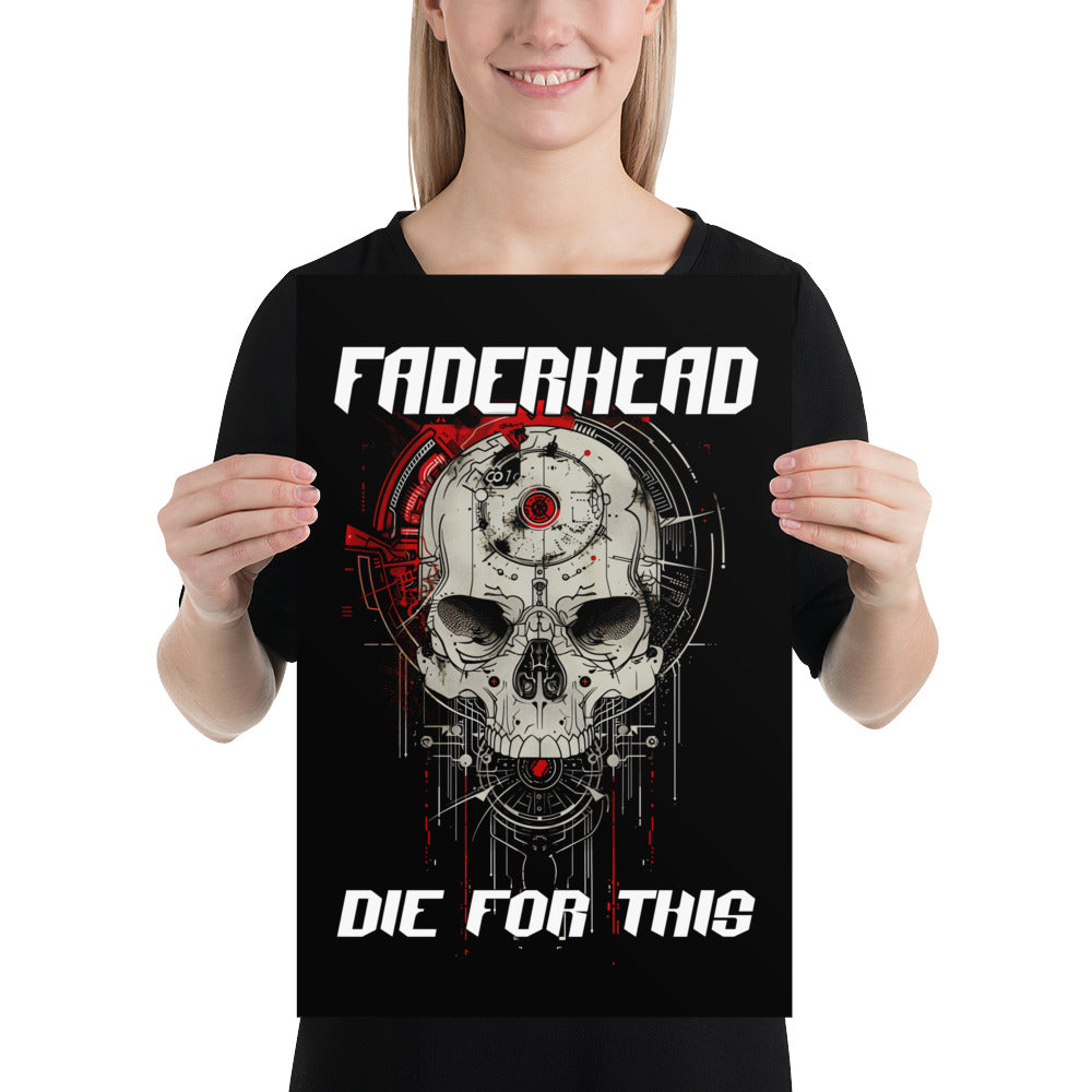 DIE FOR THIS SKULL Artprint & Poster