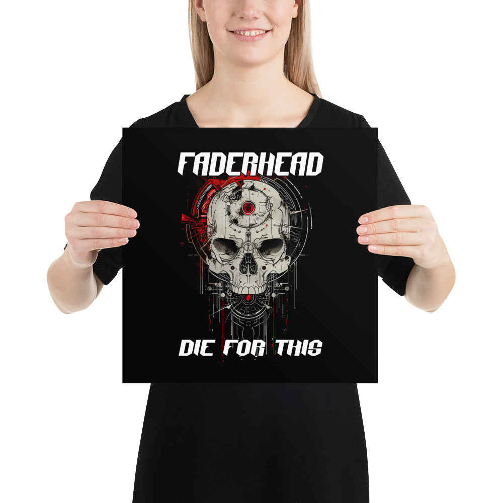 DIE FOR THIS SKULL Artprint & Poster