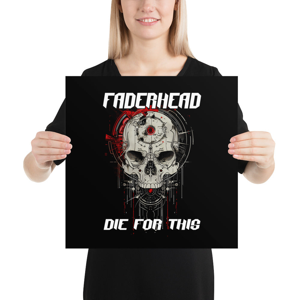 DIE FOR THIS SKULL Artprint & Poster