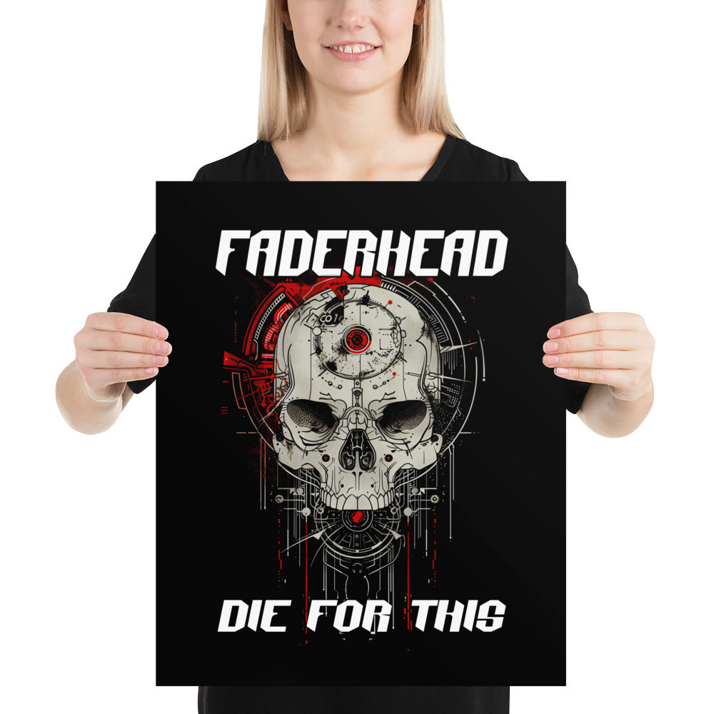 DIE FOR THIS SKULL Artprint & Poster