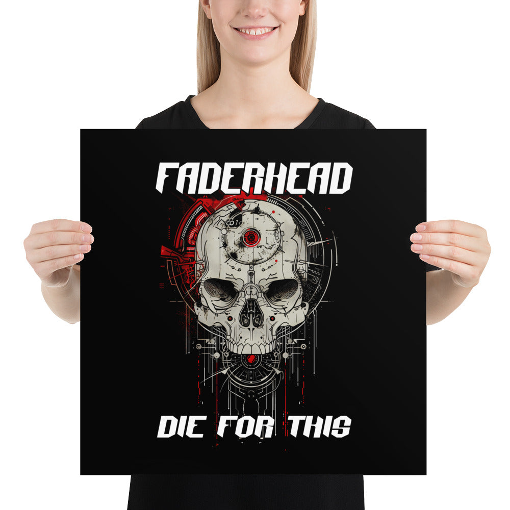 DIE FOR THIS SKULL Artprint & Poster