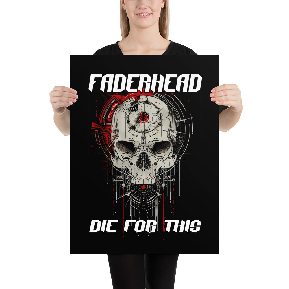 DIE FOR THIS SKULL Artprint & Poster