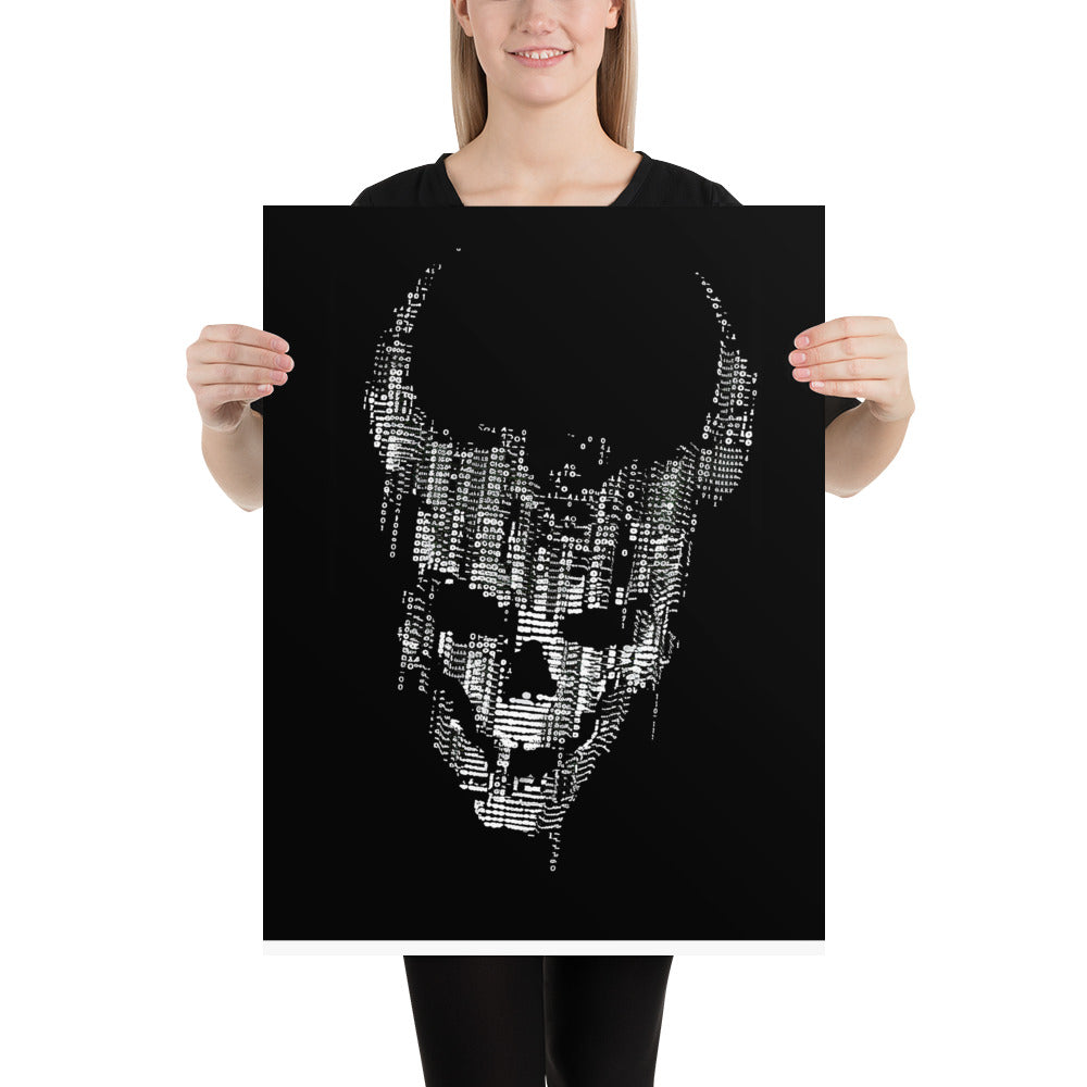 SOULS BURNED BLACK Artprint & Poster
