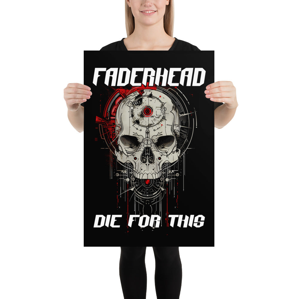 DIE FOR THIS SKULL Artprint & Poster