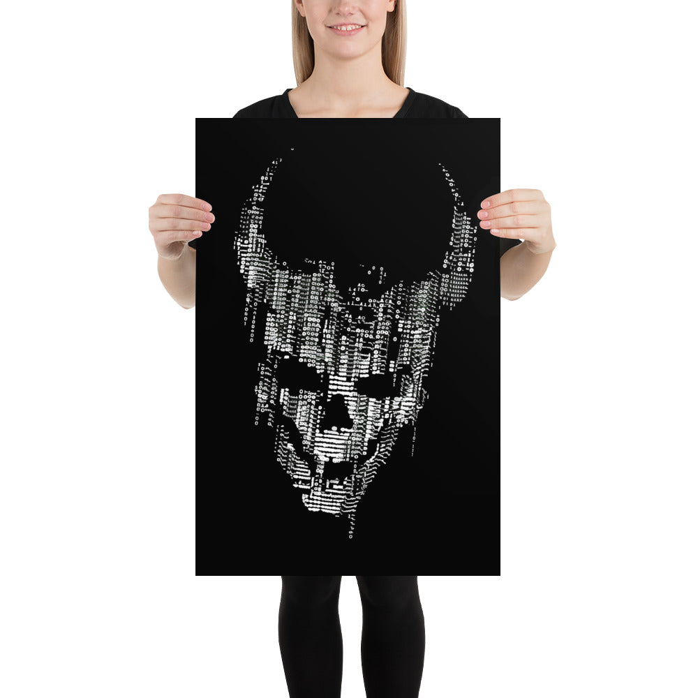 SOULS BURNED BLACK Artprint & Poster