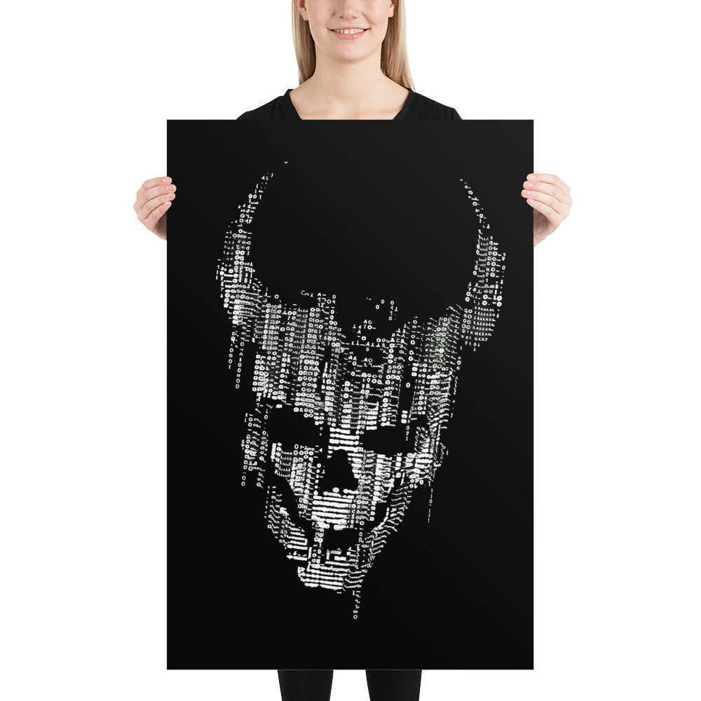 SOULS BURNED BLACK Artprint & Poster