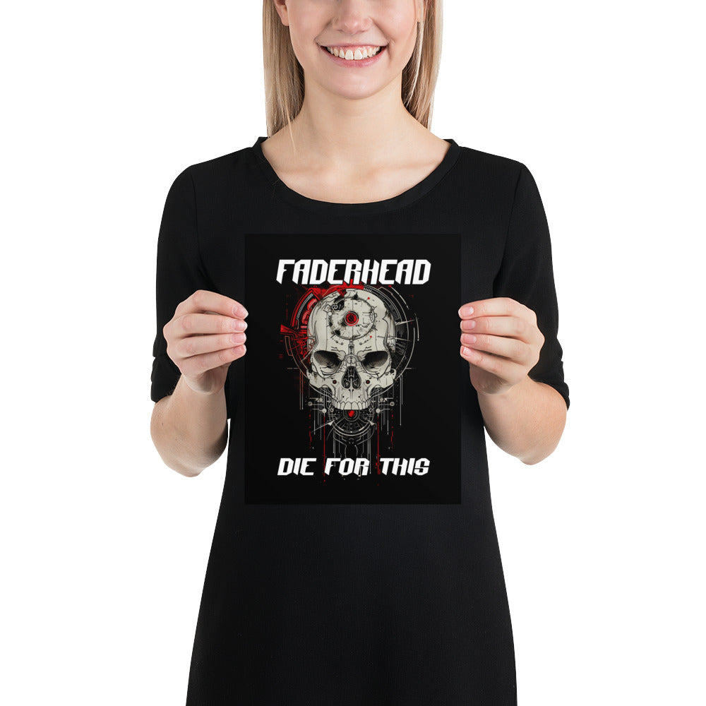 DIE FOR THIS SKULL Artprint & Poster