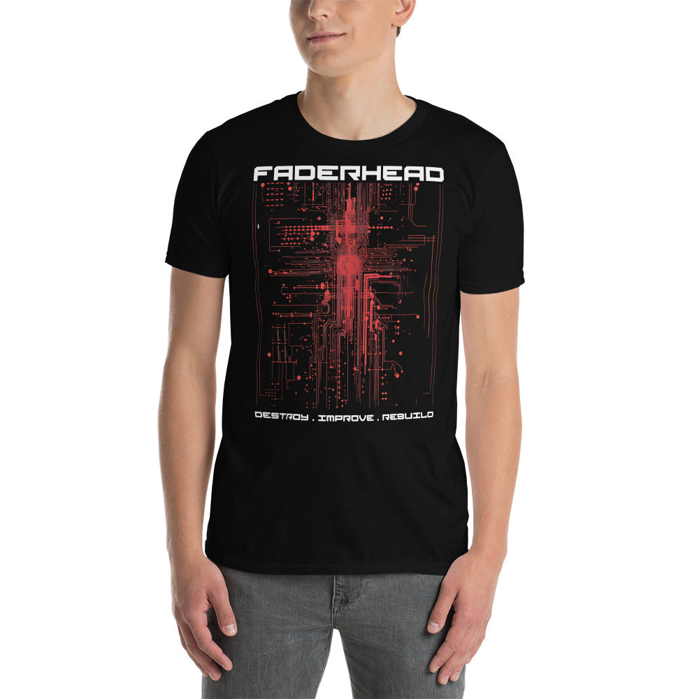 DESTROY IMPROVE REBUILD CYBER T-Shirt Men