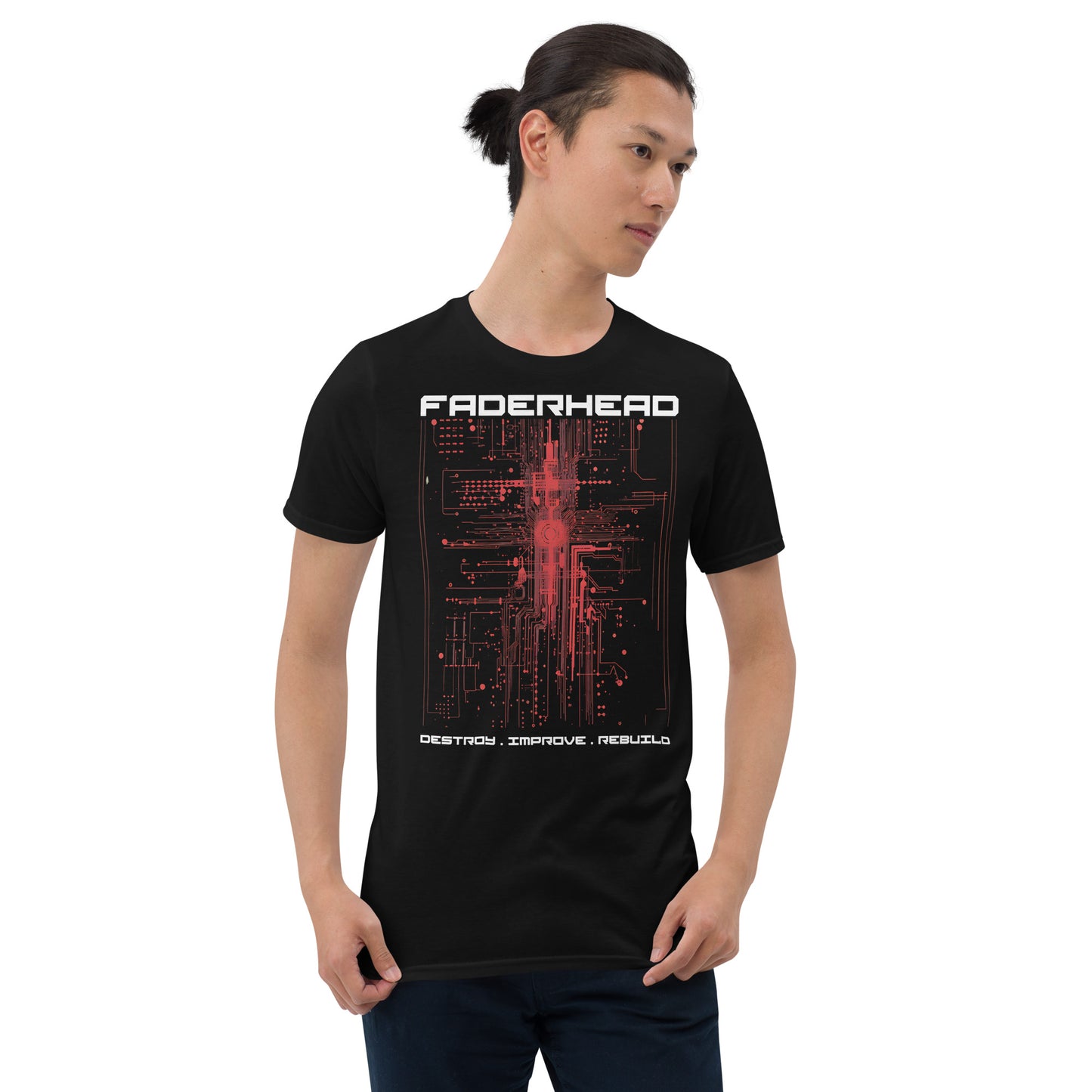 DESTROY IMPROVE REBUILD CYBER T-Shirt Men