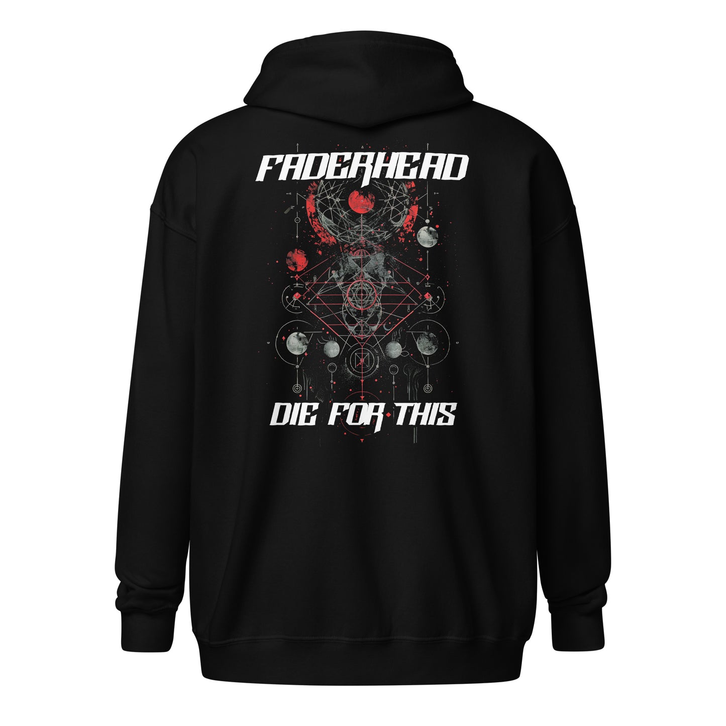 DIE FOR THIS GEOMETRY Zip Hoodie Unisex