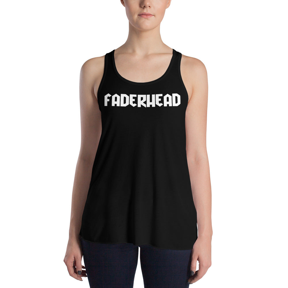 LOGO THE ASCENDER Flowy Racerback Tank Top Women