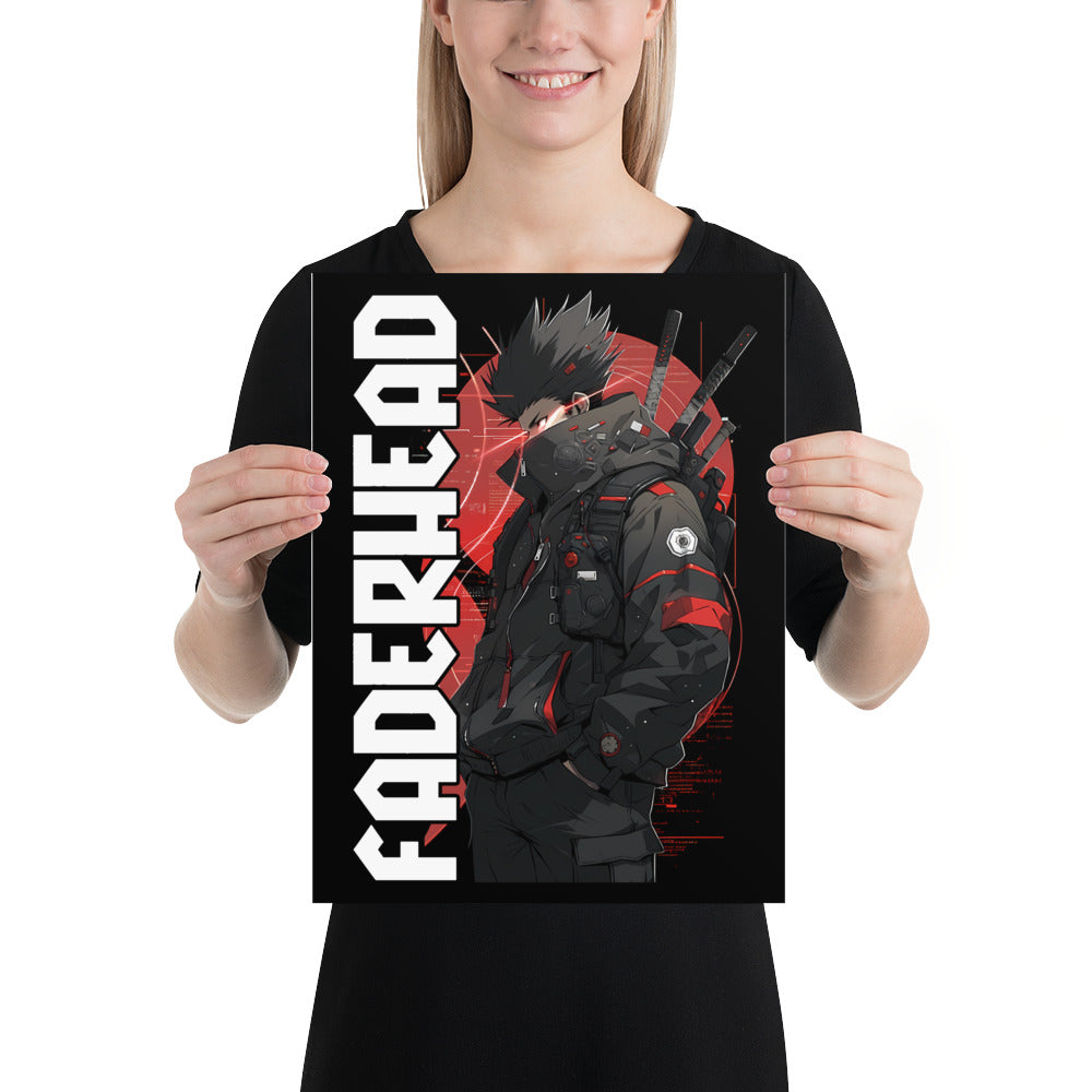 THE ASCENDER SAMURAI Artprint & Poster (5 Sizes)