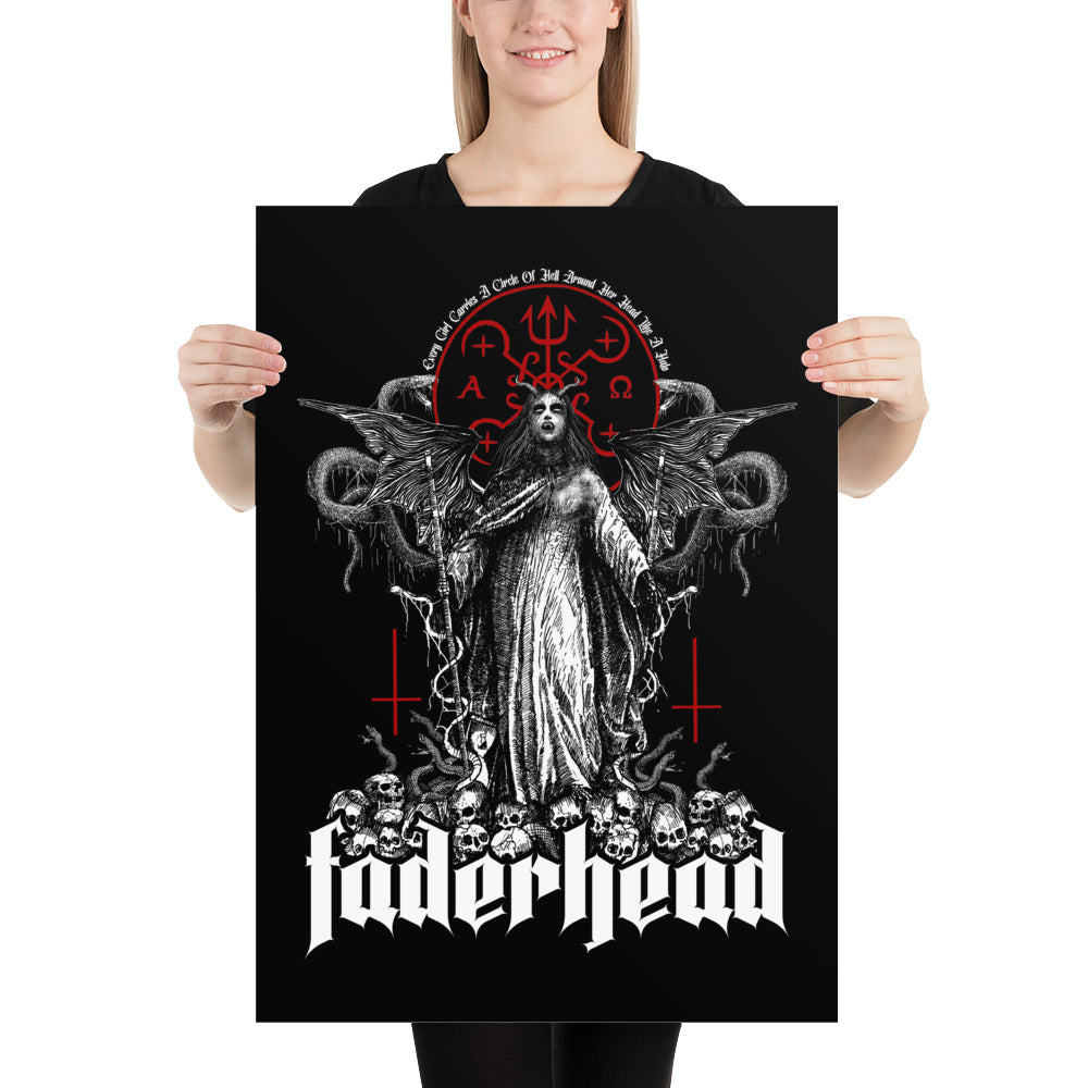 HALO (WITCHY DESIGN) Artprint & Poster (5 Sizes)