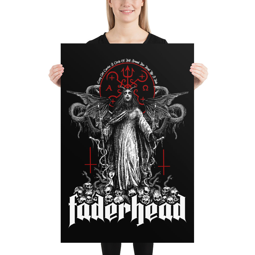 HALO (WITCHY DESIGN) Artprint & Poster (5 Sizes)