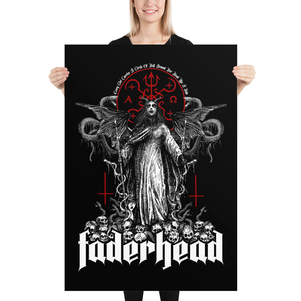 HALO (WITCHY DESIGN) Artprint & Poster (5 Sizes)