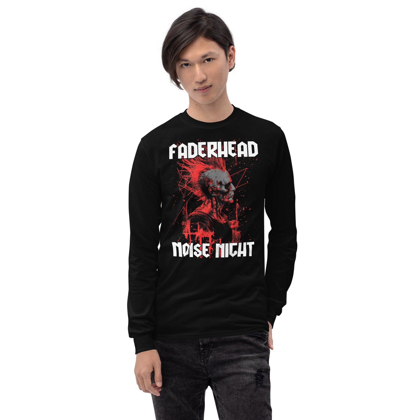 NOISE NIGHT PUNK Long Sleeve Shirt Men