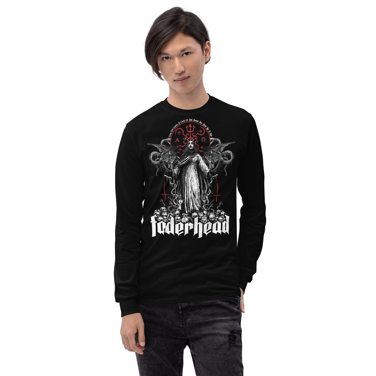 HALO (WITCHY DESIGN) Long Sleeve Shirt Men
