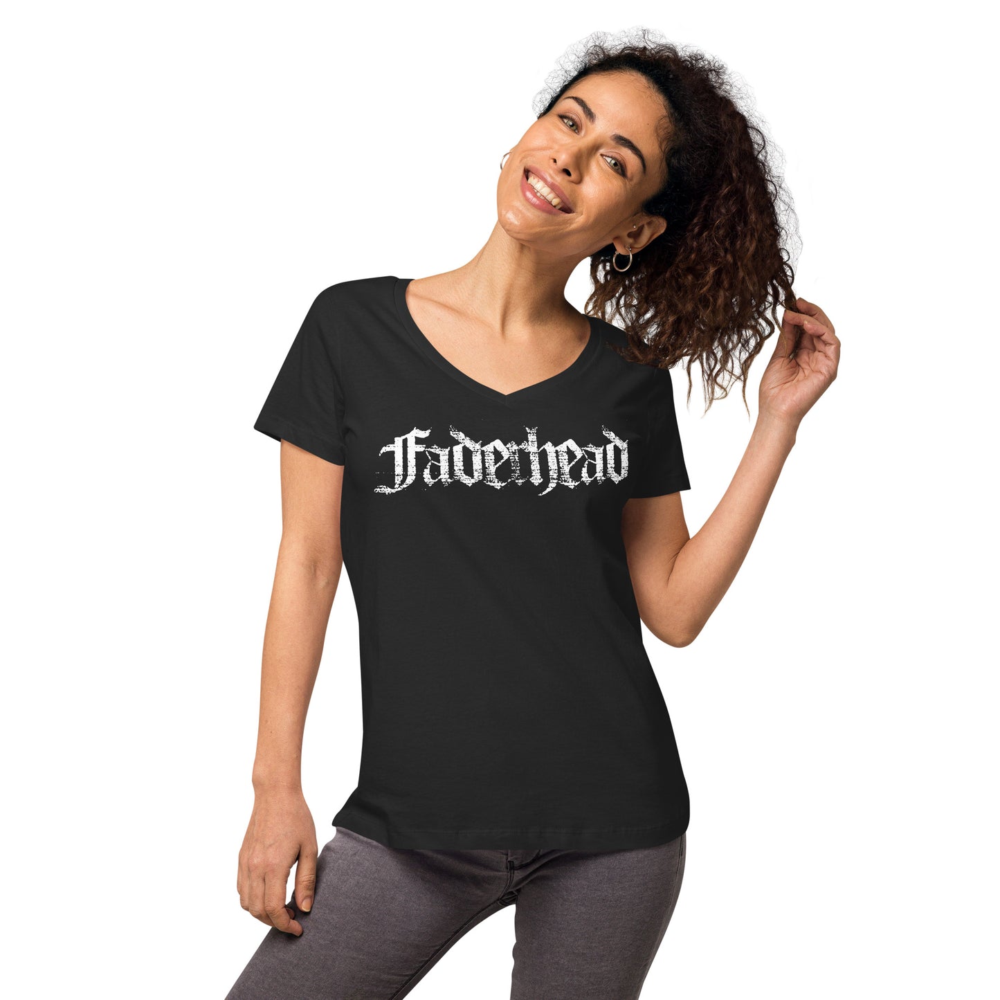 LOGO CLASSIC T-Shirt V-Neck Women