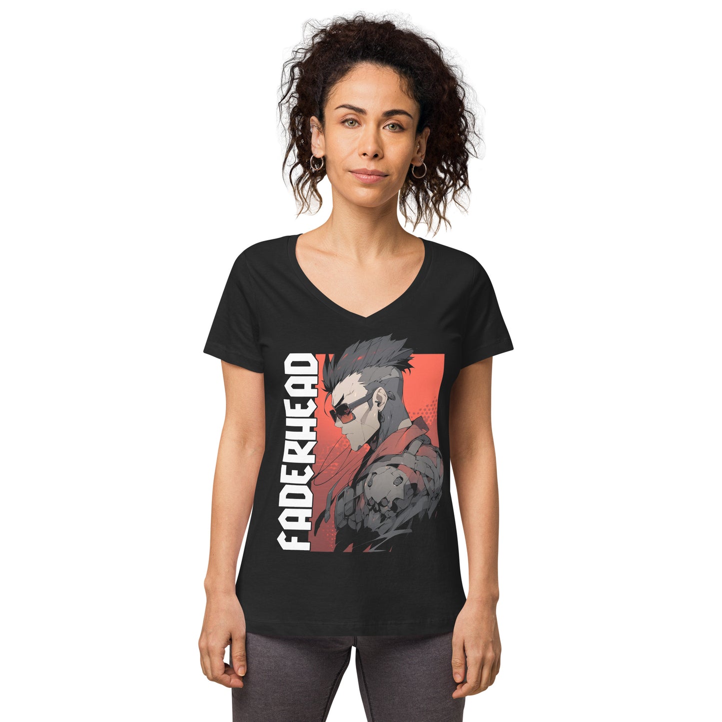 THE ASCENDER HERO T-Shirt V-Neck Women