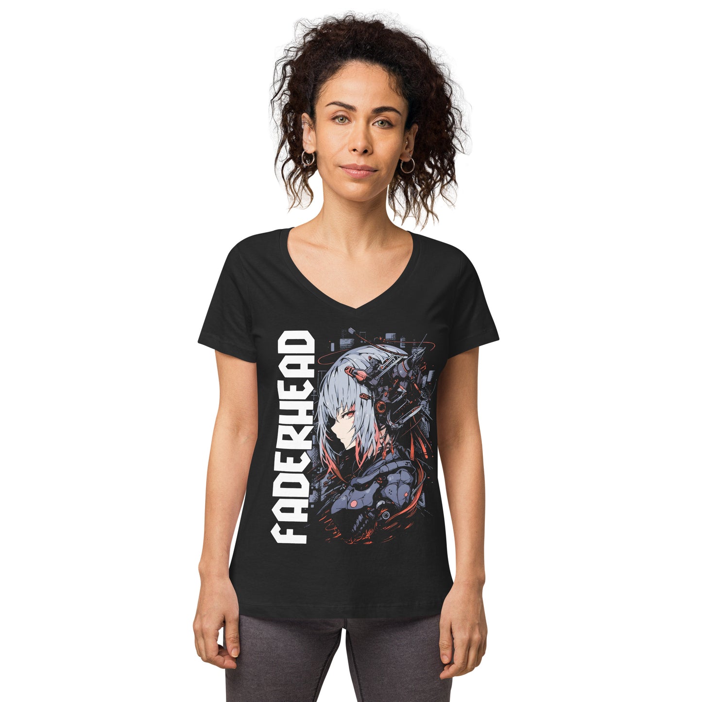 THE ASCENDER GRRRL T-Shirt V-Neck Women