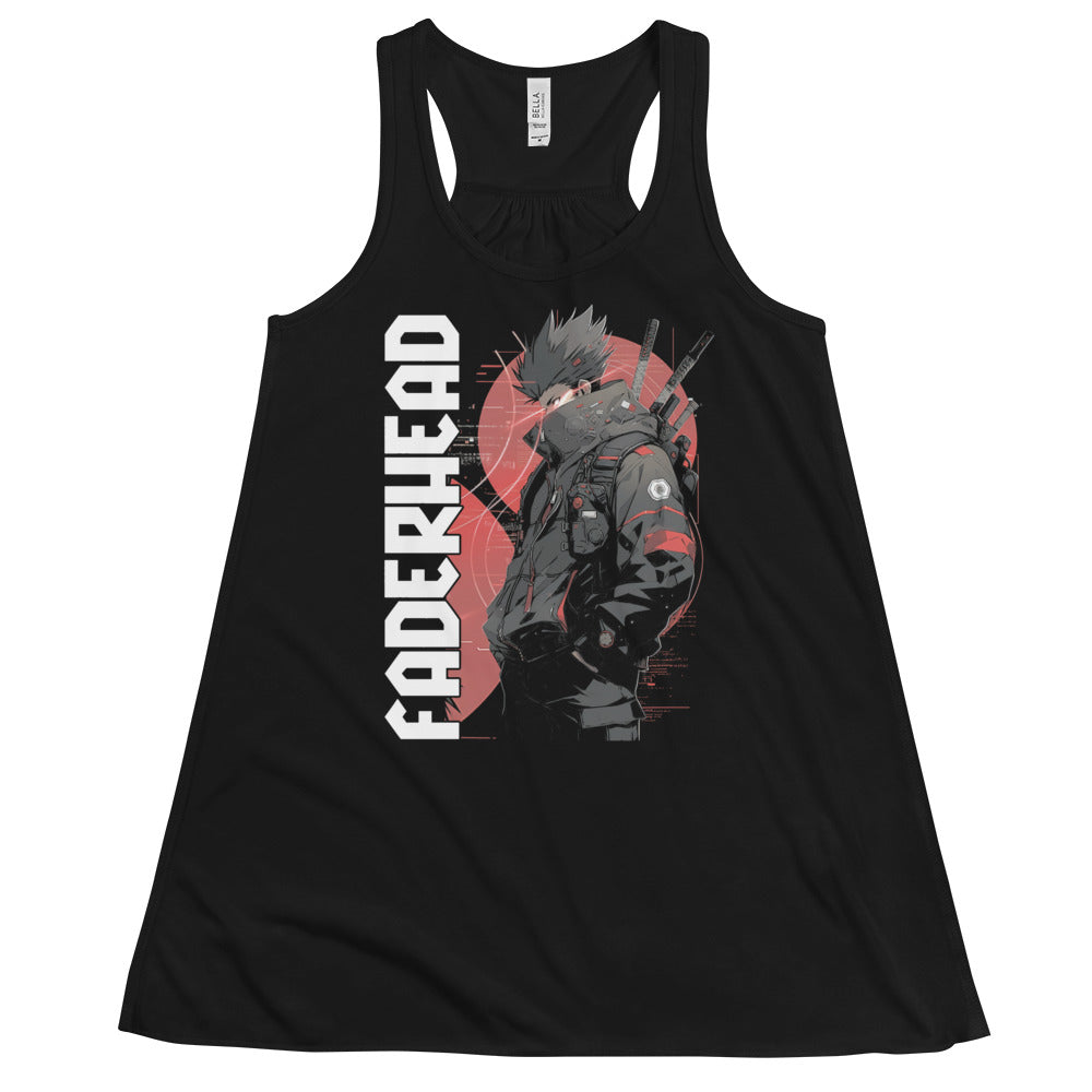 THE ASCENDER SAMURAI Flowy Racerback Tank Top Women