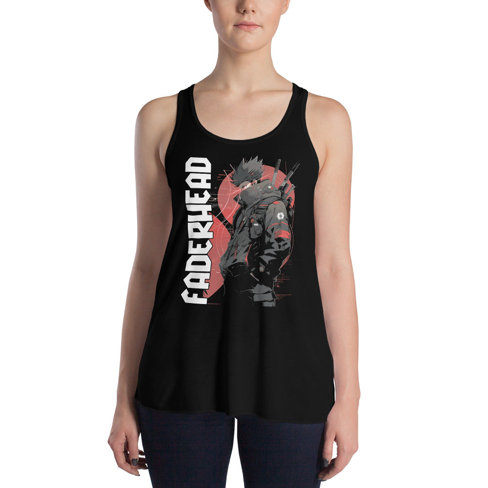 THE ASCENDER SAMURAI Flowy Racerback Tank Top Women