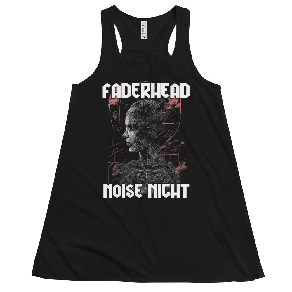 NOISE NIGHT CYBORG Flowy Racerback Tank Top Women