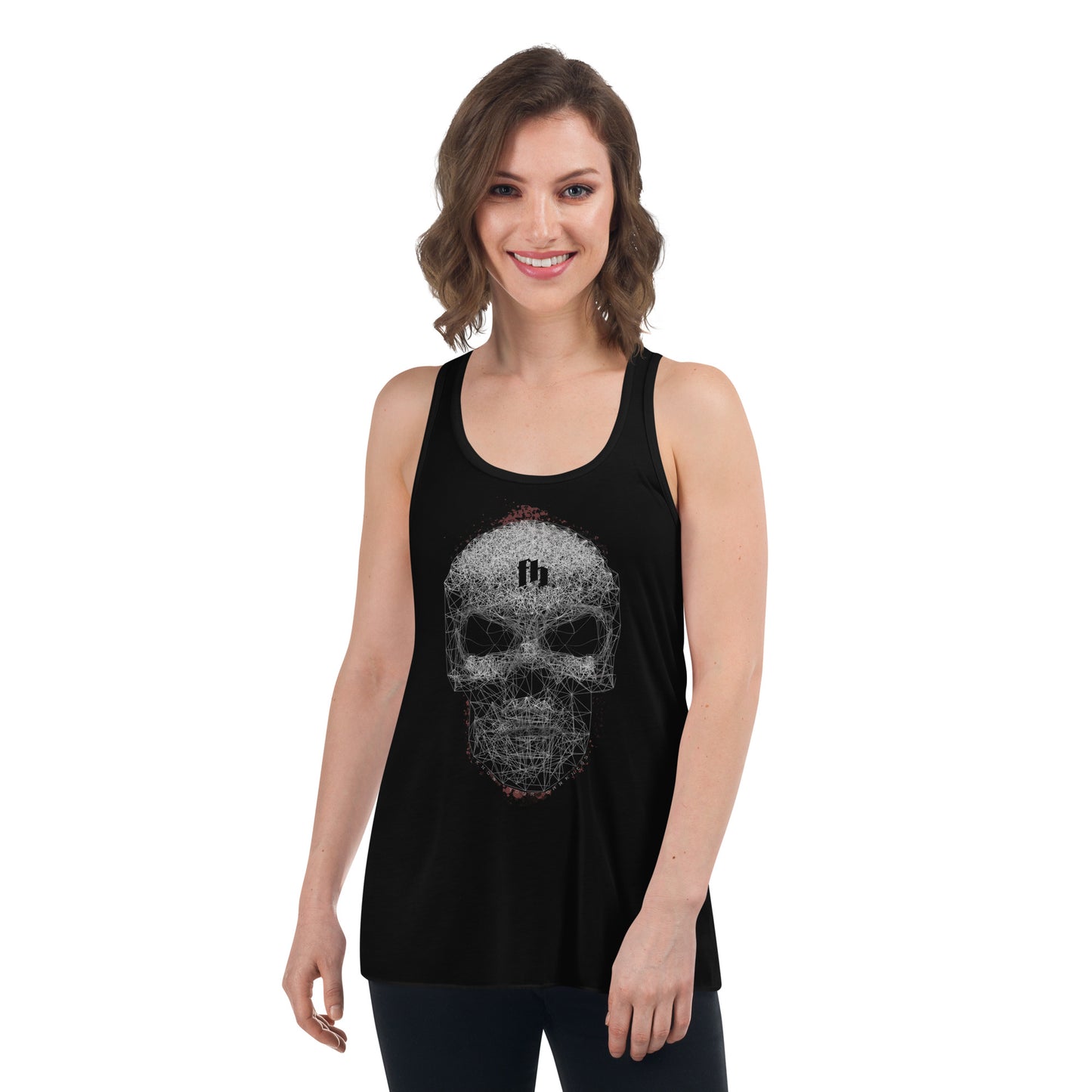 KNOW YOUR DARKNESS Flowy Racerback Tank Top Women