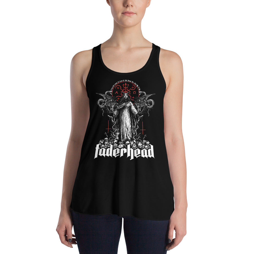 HALO (WITCHY DESIGN) Flowy Racerback Tank Top Women