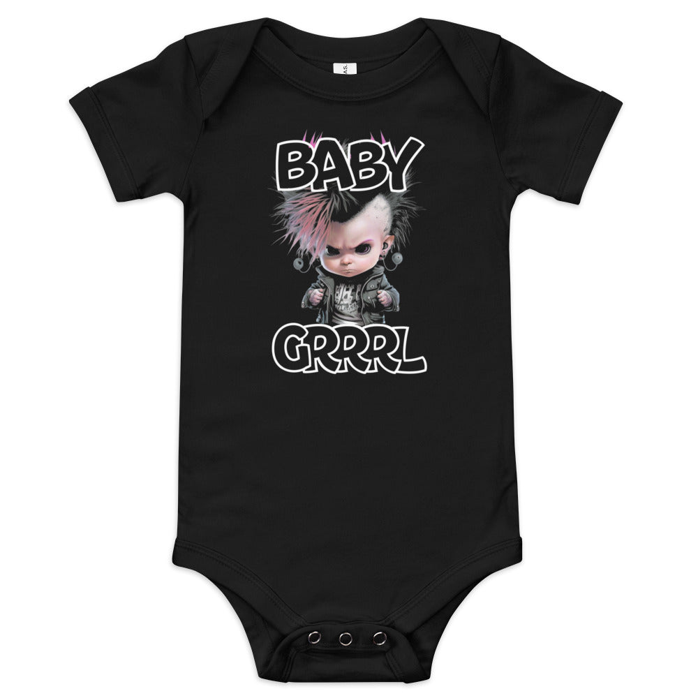 BABYGRRRL WHITE Singlet Baby