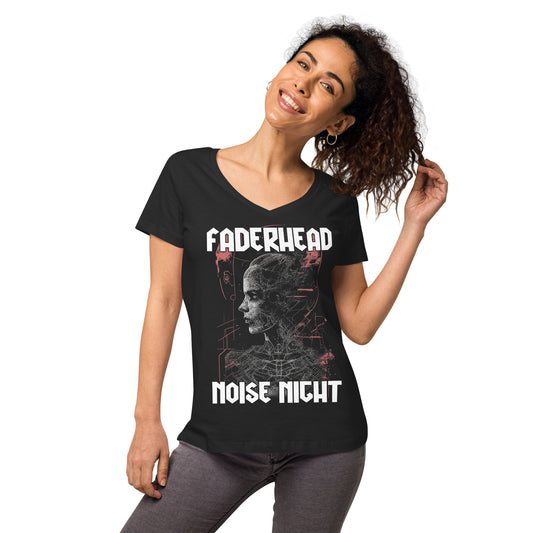 NOISE NIGHT CYBORG T-Shirt V-Neck Women