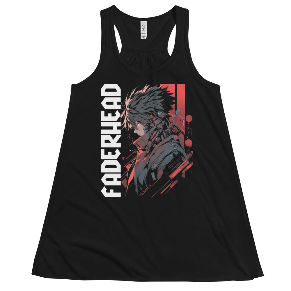THE ASCENDER HACKER Flowy Racerback Tank Top Women