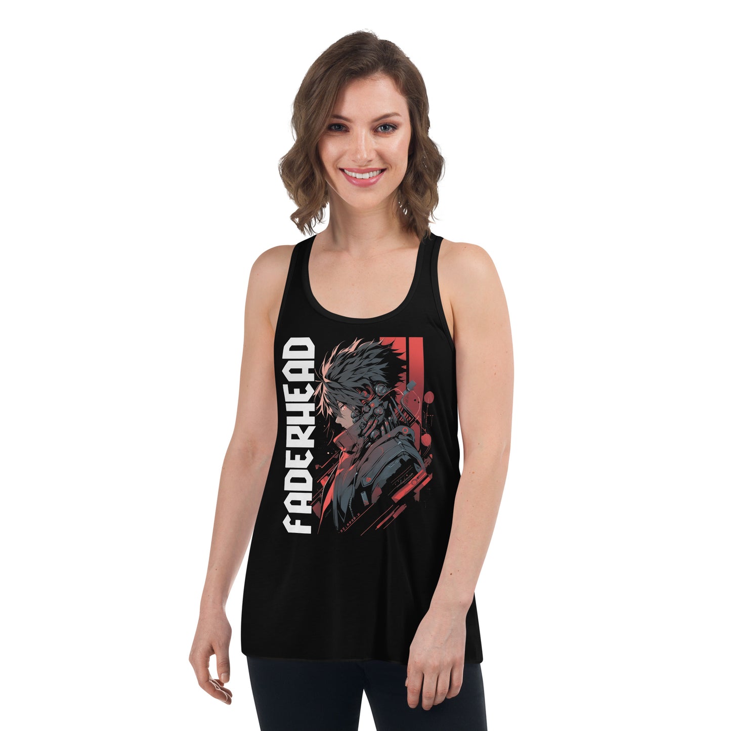 THE ASCENDER HACKER Flowy Racerback Tank Top Women
