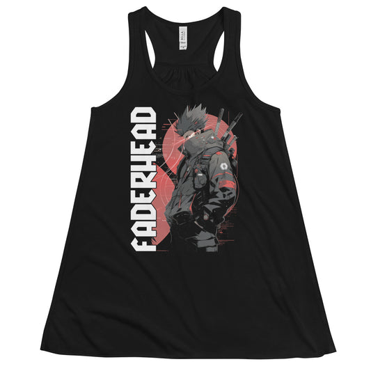 THE ASCENDER SAMURAI Flowy Racerback Tank Top Women