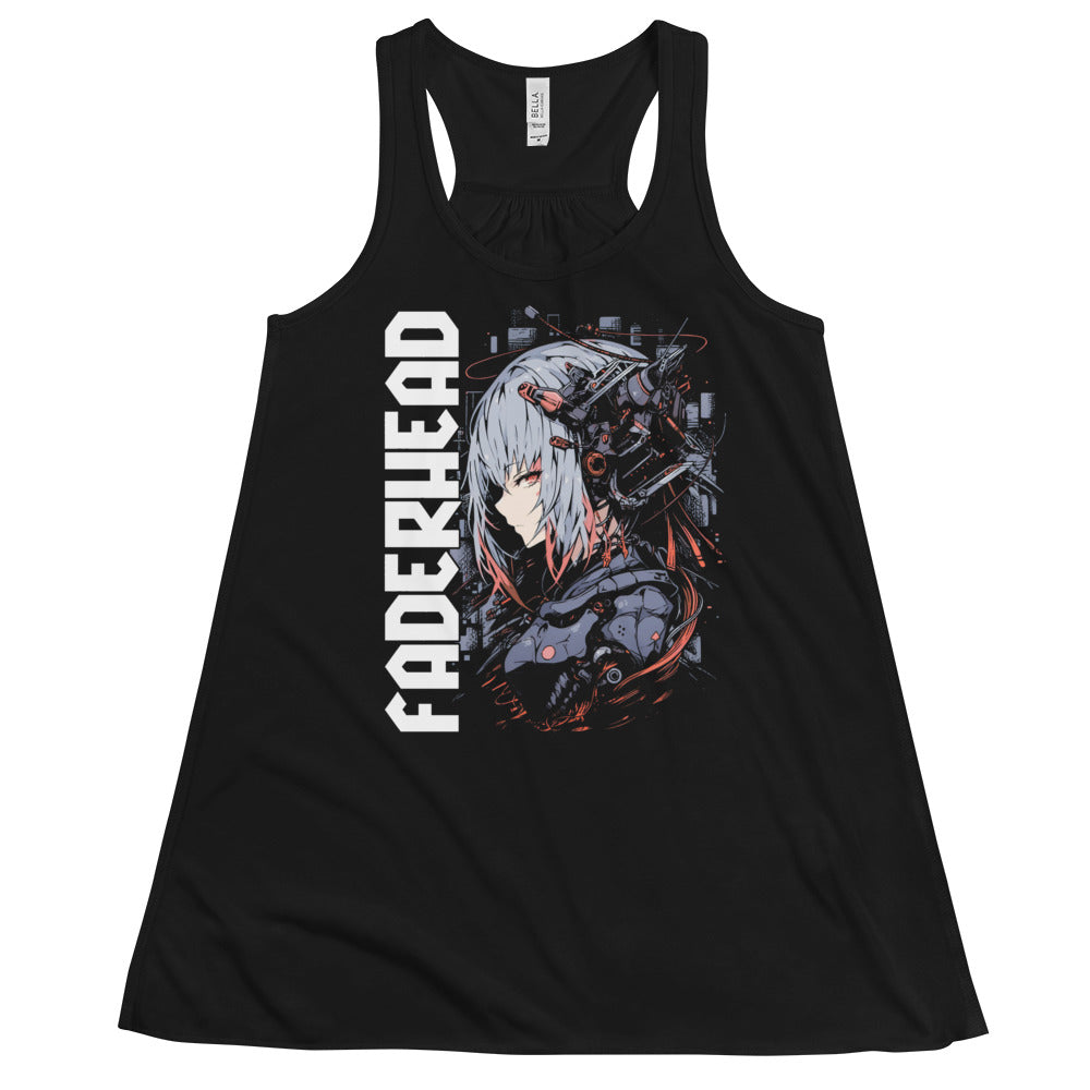 THE ASCENDER GRRRL Flowy Racerback Tank Top Women