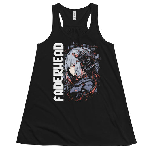 THE ASCENDER GRRRL Flowy Racerback Tank Top Women