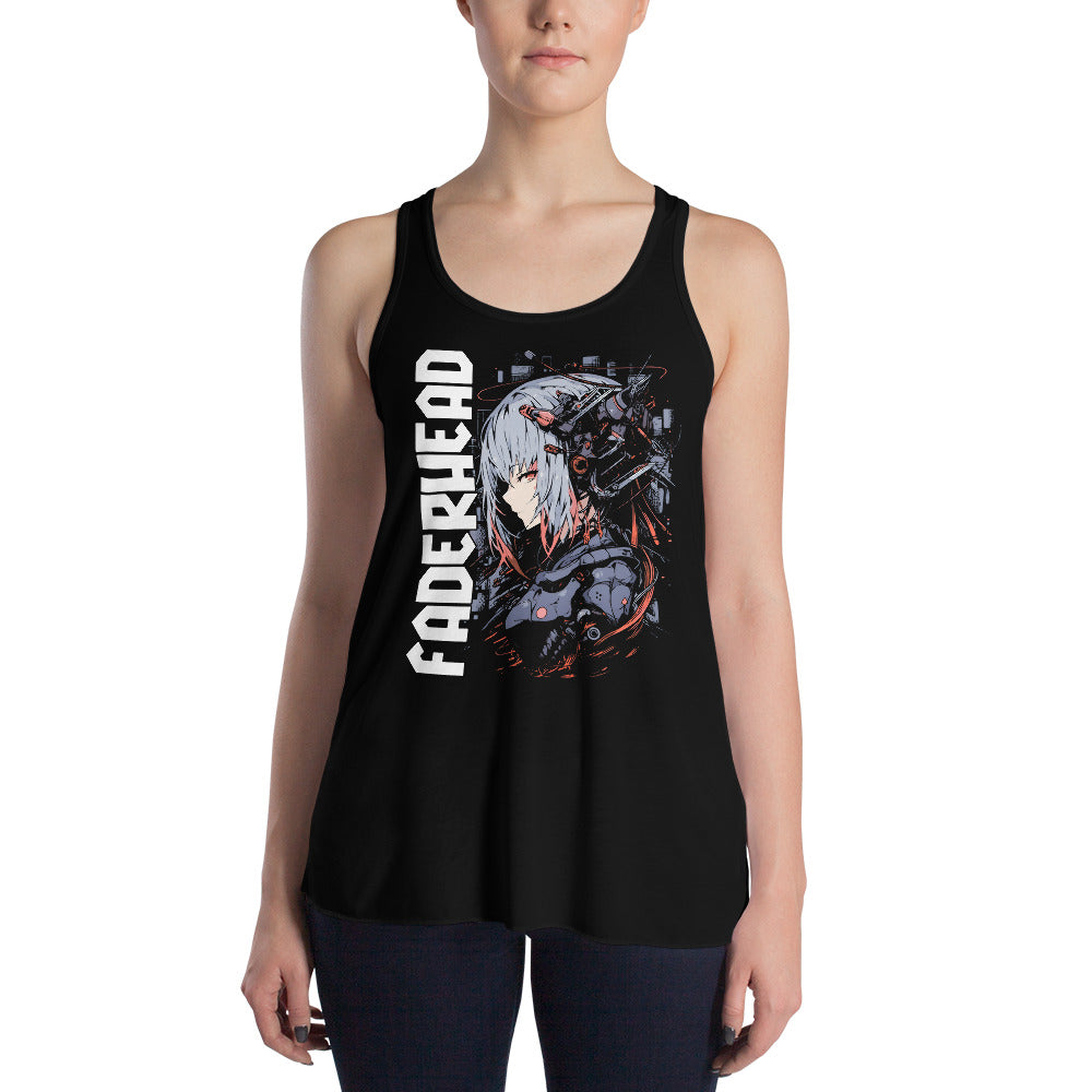 THE ASCENDER GRRRL Flowy Racerback Tank Top Women