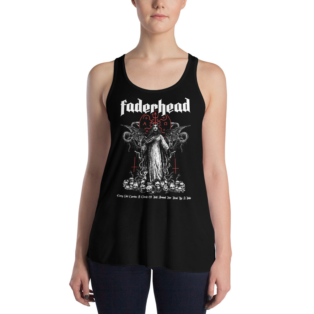 HALO (CLASSIC DESIGN) Flowy Racerback Tank Top Women